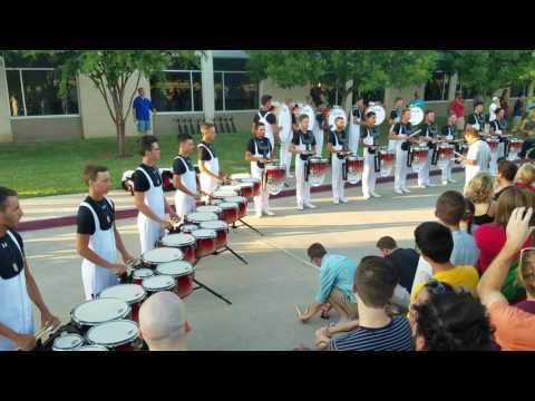 2016 SCV Drum Line - Denton, Texas Lot (July 21)