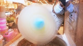 COTTON CANDY ART - Japanese Egg, Frog, Rabbit, Hello Kitty Cat, Minion, Duck, Flower