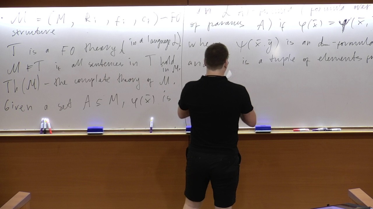 Introduction to geometric stability theory 1