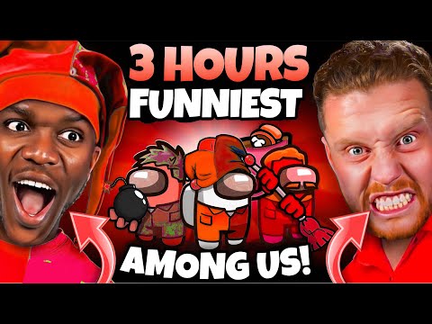 *3 HOURS* OF "FUNNIEST" SIDEMEN AMONG US VIDEOS!