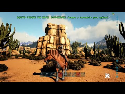 Ark scorched earth,enfrentando a manticora e domesticando a criatura mais fofa.