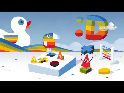 34 channel idents of kids channel of Czech Television
