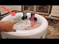 Wal-Marts Best Kept Secret The Coleman Tahiti Spa Hot Tub! Best Inflatable Hot Tub