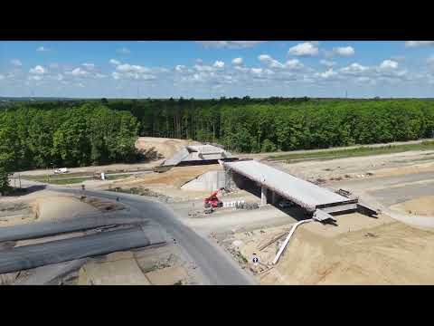 Budowa drogi ekspresowej S19 Lublin Lubartów tydzień 21