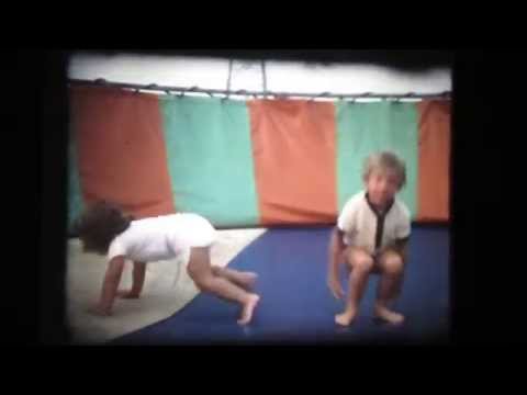 1983 Hayle, Cornwall  Beach and Trampolines