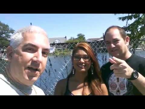 jonfromqueens chillin' with Soca Elvis & Nadira Ramkissoon in Howard Beach (Sept 2015)