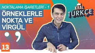 Noktalama İşaretleri - 1: Nokta ve Virgülün Kullanıldığı Yerler | 8. Sınıf Türkçe Konu Anlatımı #13