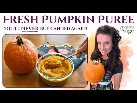 Make Your Own Pumpkin Puree - Perfect for Baking, Soups & More!