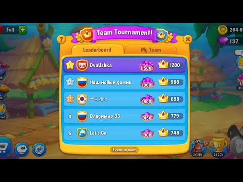 🏆Fishdom: Team Tournament - First Place🥇 15/11/2021