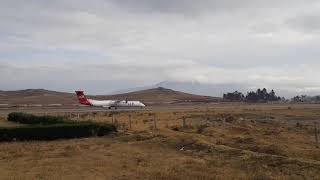 preview picture of video 'Bombardier Dash-8 Q400 - Andahuaylas Take off'