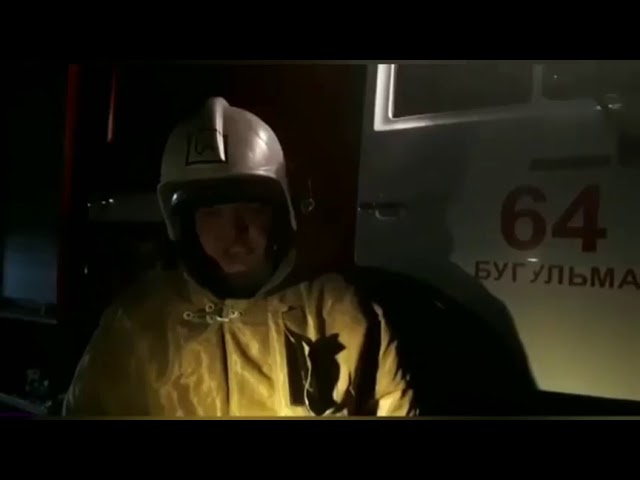 Бөгелмә районында ферма каравылчысы сыерларны янгыннан коткарган вакытта тәнен пешергән