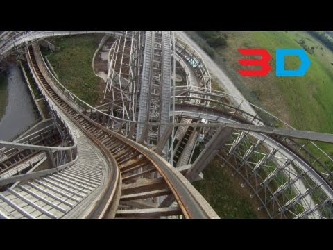 Mammut 3D front seat on-ride HD POV Erlebnispark Tripsdrill