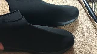 River Island - Black Bubble Sole Knitted Sock Trainers