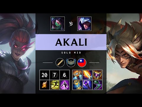 Akali Mid vs Talon - TW Challenger Patch 25.10