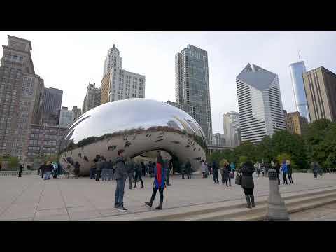 Chicago 8K - Chicago 8K HDR City Tour in ULTRA HD 60FPS [ 8K ) SemAmbience 4k