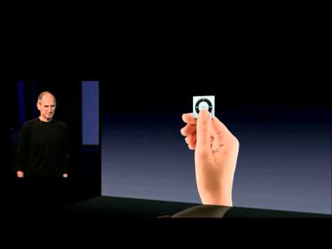 Apple Music Event 2010 iPod Shuffle 4th Generation Introdu