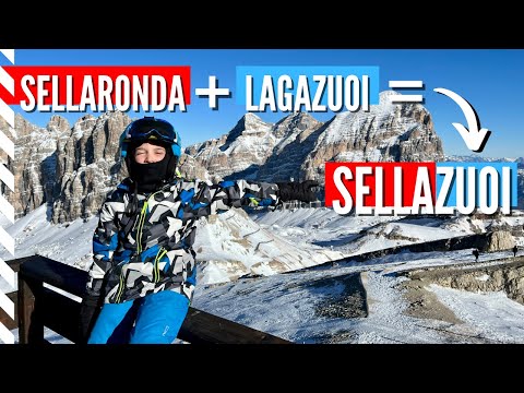 Sellaronda or Lagazuoi ski loop? Why not the SELLAZUOI ? · Alta Badia · Dolomites