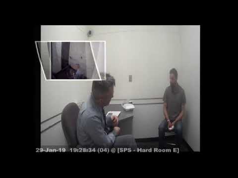 Blake Schreiner's police interview, confession to stabbing of Tammy Brown court exhibit