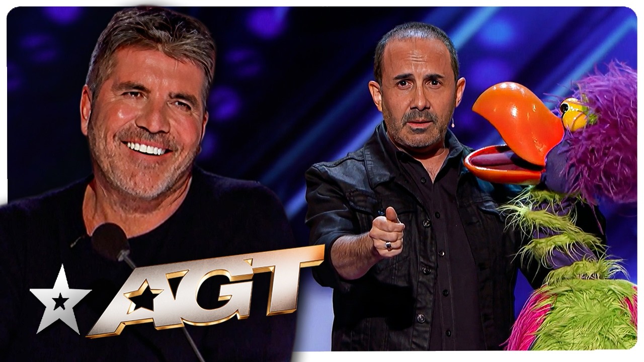 Ventriloquist Leaves Judges in HYSTERICS with his SHOCKING Audition on America's Got Talent!