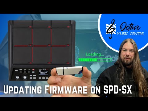 How To Update The Firmware on Your Roland SPD-SX