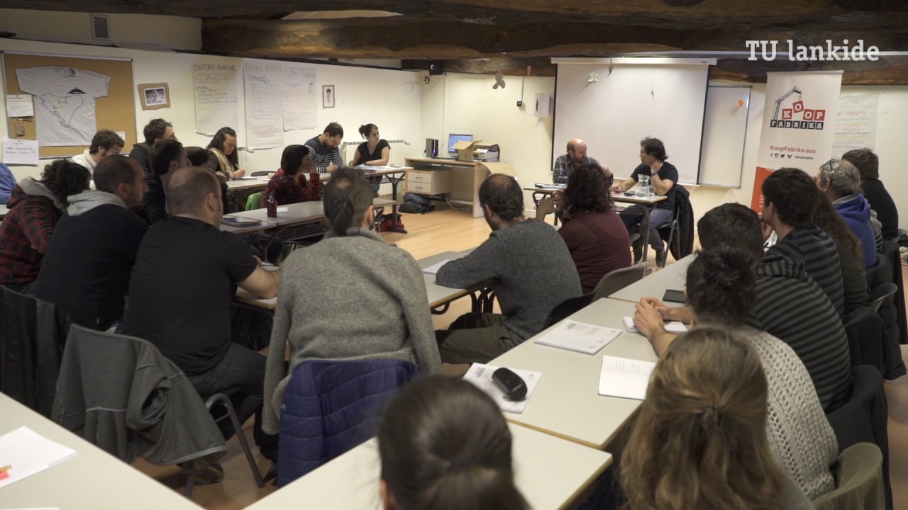 Iván Miró participa en una jornada de trabajo de KoopFabrika 