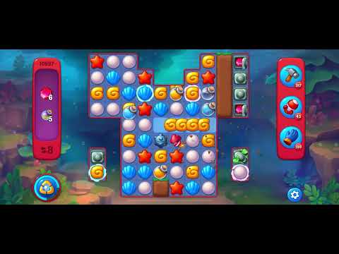 Fishdom Hard level 10997 no boosters フィッシュダム ハード