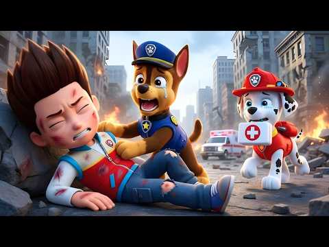 OH NO! 🚑 Ryder is in Danger! What Happened?! Can Marshall Save Him? | PAW Patrol Ultimate Rescue