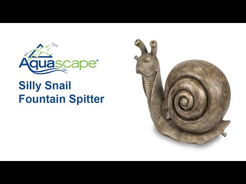 Silly Snail Fountain Spitter