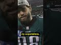 Dallas Goedert PRAISES HIS QUARTERBACK JALEN HURTS ?? #shorts #jalenhurts #nfl #eagles