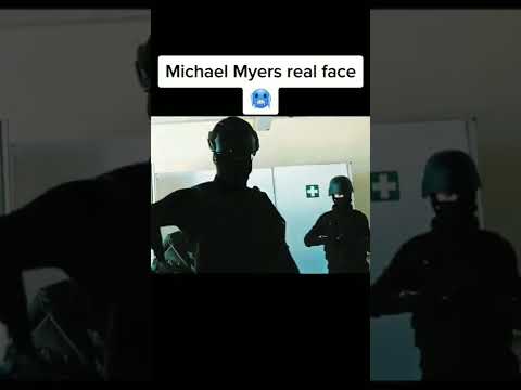Michael myers real face😈😈😈🔥#shorts