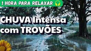 🎧SOM da CHUVA AJUDA a  Reduzir ANSIEDADE e ESTRESSE - 1h para RELAXAR