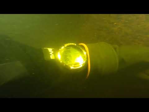 Staburaga klints Daugavas dzelmē 24m dziļumā