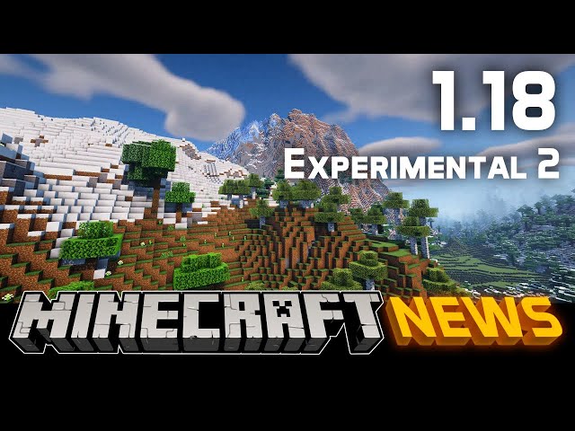Minecraft 1.18 Experimental Snapshot 2 for Java Edition