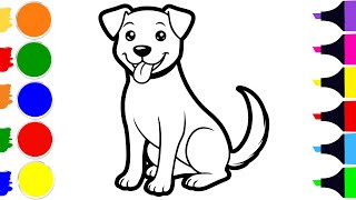 How to Draw a Cute Dog | Easy Step by Step Tutorial