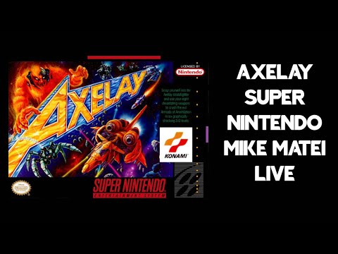 Axelay (Super Nintendo) Mike Matei Live
