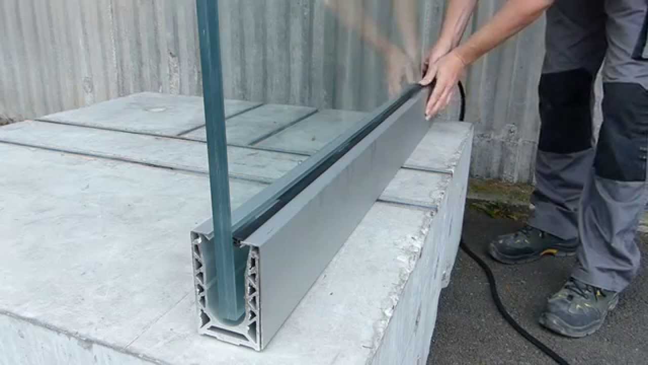 Installation Garde-corps en verre SABCO