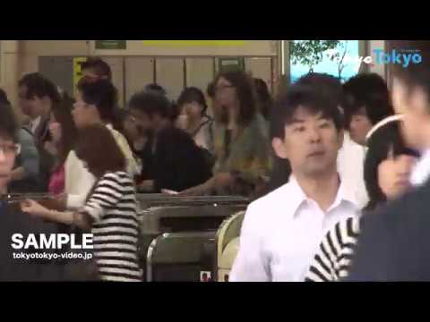 [Tokyo Footage] Shinjuku Station | 新宿駅 朝の通勤ラッシュ（Tokyo Japan）