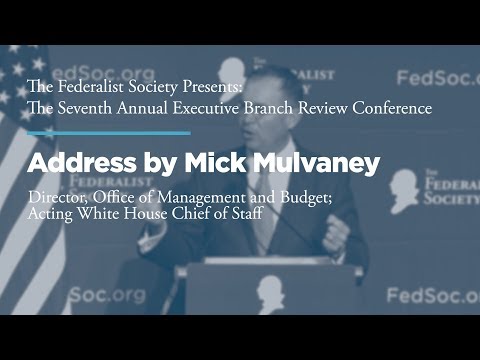 Address by Mick Mulvaney [EBR 2019]