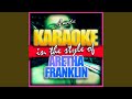 Think (In the Style of Aretha Franklin) (Instrumental ...