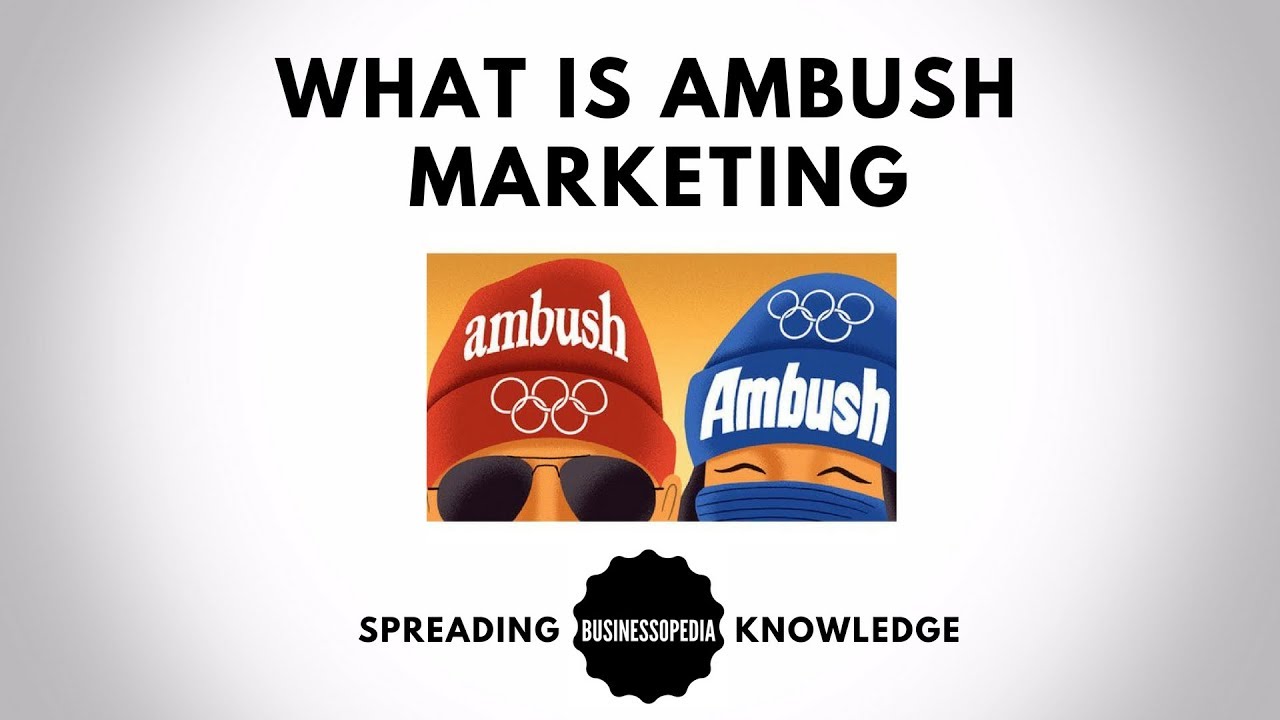 What is ambush marketing example? More REF