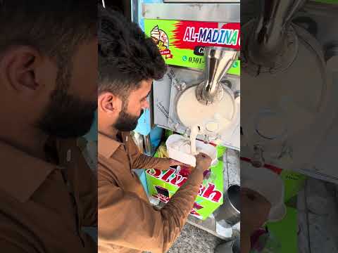 Kulfa Ice cream Making | Cheena Ice cream Rashakai #kpkstreets #foodshorts #kpk #icecream