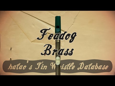 Tin Whistle Database ep.19 Feadog Brass