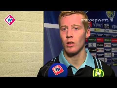 Reactie ADO-speler Mike van Duinen na RKC - ADO Den Haag