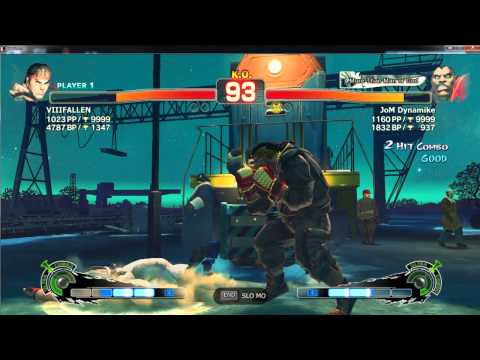 VIIIFALLEN ( Ryu ) Vs JoM Dynamike ( Boxer ) Arcade Edition PC | Watch in HD◄◄