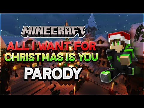 IKnowUCantPvp - "All I Want For Christmas Is You" - Mariah Carey (MINECRAFT PARODY)