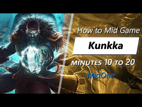 MidOne mid game Kunkka | Minute 10 to 20