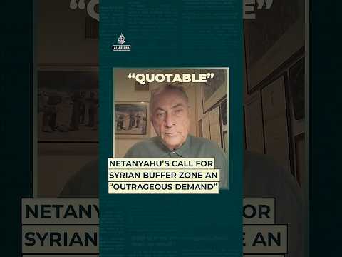 Netanyahu’s call for Syrian buffer zone an "outrageous demand”