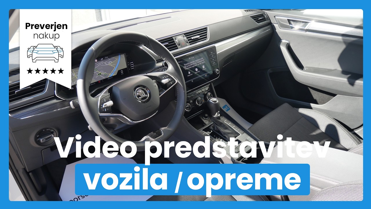 Škoda Superb 2.0 TDI Style DSG - VL. NAPRAVA - SLO