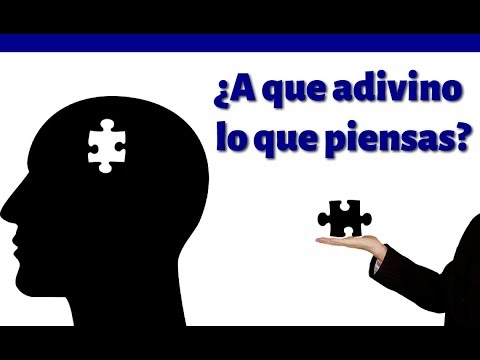 A que adivino lo que piensas - Acertijo de lógica