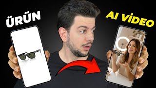 Tek Tıkla, Yapay Zeka Ürün Reklam Videoları Yap! (Ücretsiz)